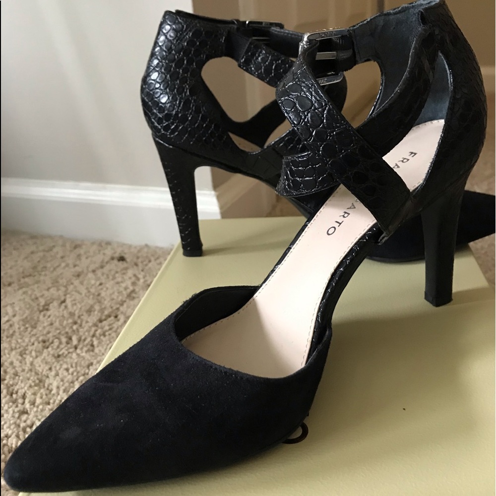 Franco Sarto black heels